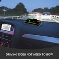 thumbnail image 3 of Wireless Charger HUD Head Up Display Mobile Phone Holder GPS Navigation Car Speed Projector Car, 3 of 8