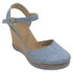 thumbnail image 1 of Sandalias con plataforma Oria en Textil – Azul, 1 of 4