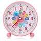 thumbnail image 1 of Wosthever Reloj despertador de Metal, reloj despertador silencioso de amplia aplicación a prueba de arañazos para niños Decoración del hogar F271A-4 pulgadas, 1 of 6