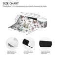 thumbnail image 3 of Daiia Cute French Bulldog Pattern Sport Sun Visor Hats Visor Cap Adjustable Empty Top Baseball Cap Cotton Ball Caps for Women and Men, 3 of 7