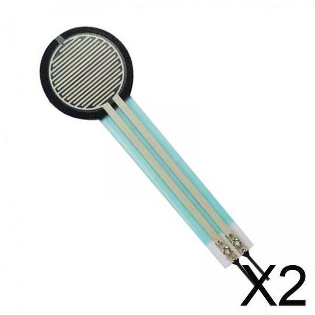 Sensor de presión,Sensor de presión de película de resistencia sensible a la fuerza,20g a 10KG Tipo de resistencia Sensor de presión de película,resistencia de detección Diámetro 10 mm