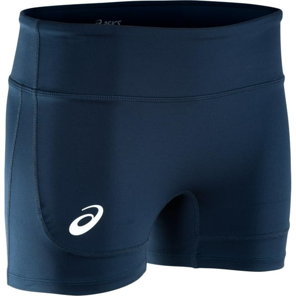 Shorts de compresión ASICS Circuit con costura interior de 10 cm para hombre azul marino