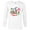 White, variant on Disney Mickey & Pals Christmas Holiday Team Nice…and Naughty - Long Sleeve T-Shirt for Men - Customized-White