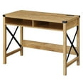 thumbnail image 3 of Durango 42-Inch Desk with Charging Station in Light English Oak Wood Finish, 3 of 8