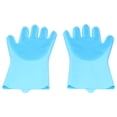 thumbnail image 2 of Guantes de baño para mascotas, guantes de baño para mascotas, guantes de depilación de silicona para gatos, guantes para el cuidado de mascotas, mejoran su experiencia, 2 of 8