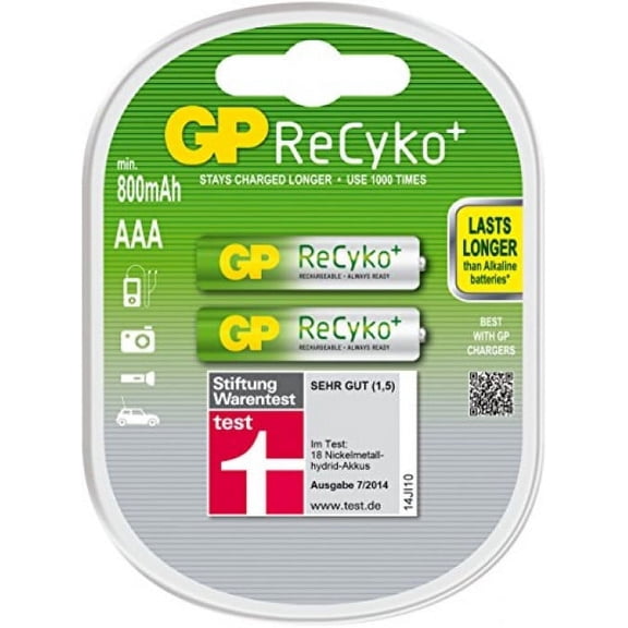 GP ReCyko Rechargeble AAA 800mAh Battery ()