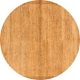 thumbnail image 1 of Ahgly Company Indoor Round Abstract Orange Modern Area Rugs, 6' Round, 1 of 4