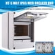 thumbnail image 5 of Caja de Distribución de Interruptores Mcb IP65 de 5 Vías HT-6 Piezas, Caja de Protección de Potencia Electrónica, Carcasa de Riel DIN para Disyuntor, 5 of 9