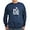 Navy, variant on CafePress - Nerf Play Beyond Limits Sweatshirt - Classic Crew Neck Sweatshirt