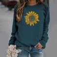 thumbnail image 1 of Chemises à Manches Longues pour Femmes Mode Tournesol Imprimé Femmes Chemises à Manches Longues Sweat-Shirt Col Rond Pull-Over Tunique en Vrac Femmes Tops d'Été pour Femmes 2023 Tendance, 1 of 8