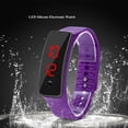 thumbnail image 2 of Reloj deportivo LED con correa de silicona, esfera digital de 12 horas, pantalla electrónica, reloj de pulsera, 2 of 12