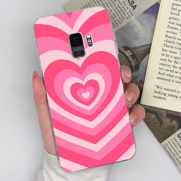 Fundas de teléfono para Samsung Galaxy S9, carcasa trasera de silicona transparente con dibujos animados a la moda para Samsung S9 Plus SM-G960 G965 TPU Fivean unisex