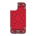 thumbnail image 3 of DistinctInk Custom SKIN / DECAL compatible with OtterBox Defender for iPhone 11 Pro MAX (6.5" Screen) - Bandana Print - Red, Black, White, 3 of 5