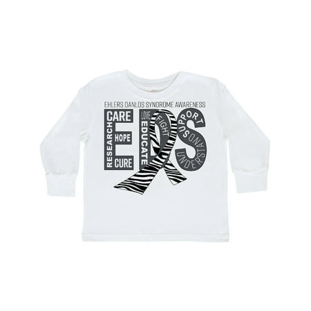 

Inktastic EDS- Ehlers Danlos Syndrome Awareness Gift Toddler Boy or Toddler Girl Long Sleeve T-Shirt