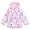 Pink Spot, variant on Toddler Girls Fleece Lined Hooded Jacket A Line Coat with Raglan Sleeves for School Outdoor Wear
