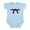 Sky Blue, variant on CafePress - Future Black Belt Infant Bodysuit - Baby Light Bodysuit, Size Newborn - 24 Months