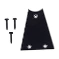 thumbnail image 4 of Minkissy 1Set 3 Ply Construction Truss Rod Cover for Bass Guitar Neck Plate Replacement, 4 of 8
