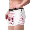 thumbnail image 4 of Fotbe Flamingo Men’s Total Support Pouch Boxer Briefs, X-Temp Cooling, Moisture-Wicking Underwear, Regular, Long-leg and Trunk-Medium, 4 of 9