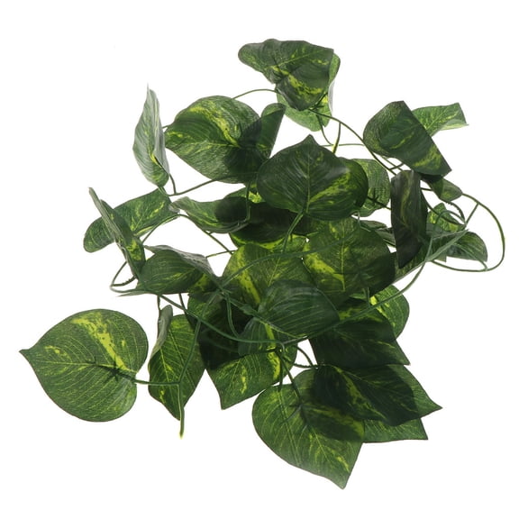 Reptile Plants Vines for Climbing Habitat Decor Branches with Lifelike Leaves for Lizard Spider Snake Gecko for Frog