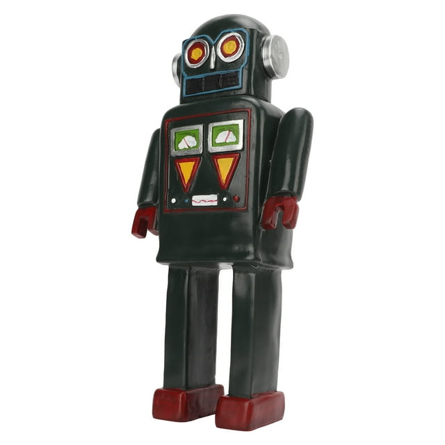 Estatua de robot DecorRobot Estatua de estilo europeo Decoración de robot Escultura de robot Respuesta rápida Jadeshay A