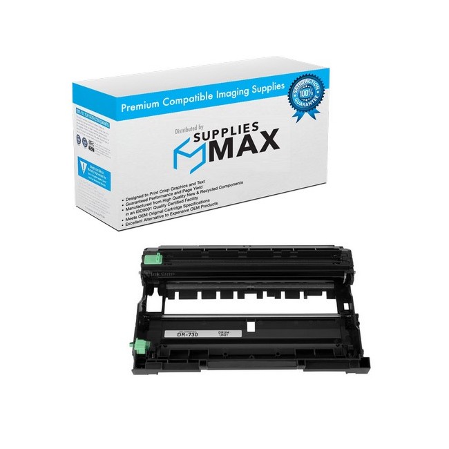 SuppliesMAX Compatible Replacement for Brother DCP-L2510/L2550/HL-L2310/L2350/L2370/L2395/MFC-L2710/L2730/L2750  Drum Unit (12000 Page Yield) (DR-730) - Walmart.com - Walmart.com