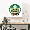 thumbnail image 3 of Kit de bricolaje de diamantes redondos de mosaico de taladro completo Yoda Rhinestones Home Picture Art Craft Hugtrwg Para estrenar, 3 of 9