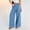 Blue, variant on Endives Linen Pants Women Solid Color Spring Summer Loose High Waist Straight Leg Pant Casual Pants Wide Leg Pants For Women