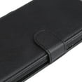 thumbnail image 5 of Compatible with iPhone X/XS Case Premium Leather Cover with Cash Card Slots Soft TPU Back Cover Magnetic Flip Leather Wallet Case - Black, 5 of 5