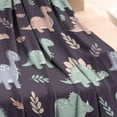 thumbnail image 3 of Purple Cartoon Dinosaurs Leaves Pattern Blanket,Comfortable Soft Lamb Wool Throw Blanket,All Season,Warm Lightweight Blankets for Sofa Bed Couch Living Room Chair,30"x40", 3 of 4