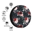 thumbnail image 4 of Balery Watercolor Floral Cubiertas para Neumáticos - Protector Resistente para Neumáticos de Camioneta, SUV, Remolque, Camper y RV-17 inch, 4 of 6