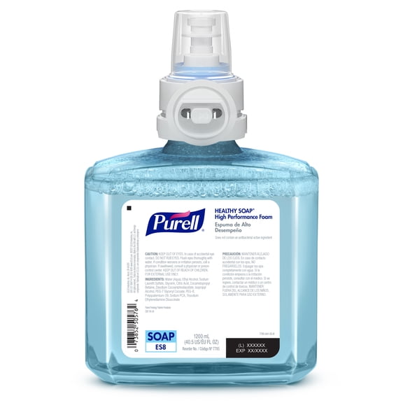 Healthcare HEALTHY SOAP High Performance Foam ES8 Refill Fragrance-Free, 1,200 mL, 2/Carton