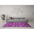 thumbnail image 3 of Ahgly Company Indoor Rectangle Oriental Purple Industrial Area Rugs, 8' x 12', 3 of 4