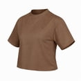 thumbnail image 3 of Crop Top Deportivo Wilson para Mujer Boxy Color Café Mocca Talla M, 3 of 4