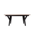 thumbnail image 1 of Mesa de Comedor Lior Nogal y Negro - Kessa Muebles, 1 of 5