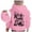 Pink, variant on Tiijoy Toddler Girls Graphic Hoodie Fall Winter Pullover Hooded Sweatshirt, Sizes 2-3T