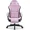 Pink, variant on Dowinx Fabric Gaming Chair with Massage Lumbar Support, High Back Ergonomic Computer Chair with Footrest for Adult, Pink