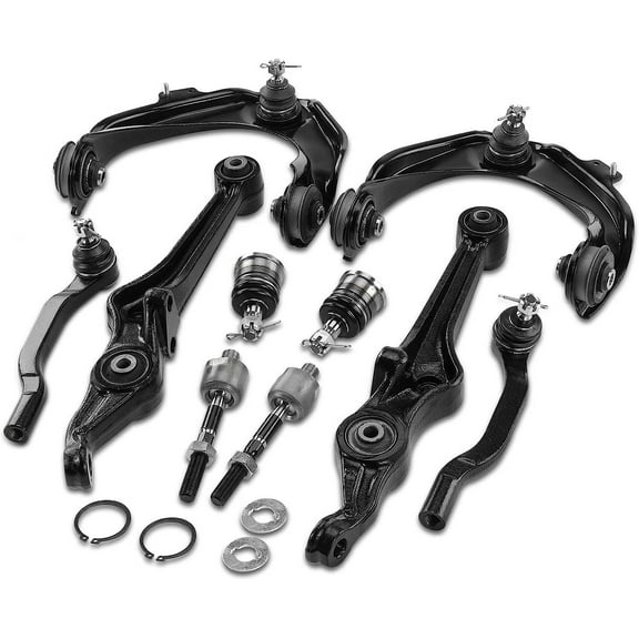 A-Premium Front Suspension Kit Control Arm Ball Joint Tie Rod End Compatible with Honda Accord 1998-2002 & Acura CL 2001-2003, TL 1999-2003 10-PC Set