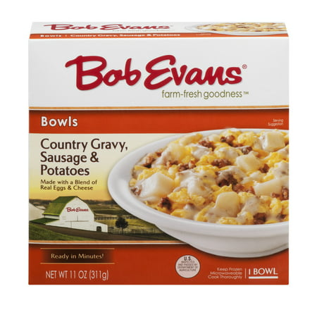 Bob Evans Bowls Country Gravy, Sausage & Potatoes, 11.0 OZ ...