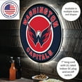 thumbnail image 5 of Washington Capitals LED XL Round Wall D-cor, 5 of 6