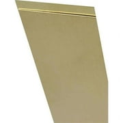 K & S Brass Metal Strip - Mill Finish - 0.016 in x 3/4 in x 12 in