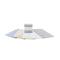 thumbnail image 3 of Home Essence Stria Border Stripe Marshmallow Bath Rug, 3 of 7