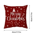thumbnail image 3 of Nkmbld Christmas Decor Christmas Pillow Case, Super Soft and Comfortable Pillows Cover for Living Room Bedroom Sofa Couch Cushion Cover, 3 of 7
