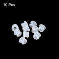 thumbnail image 3 of 10Pcs Snap Rubber Grommet Hole Plug Mount Dia 10mm ID 7mm H 10mm Seal Anti-Scratch Cable Pipe Transparent, 3 of 5