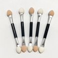 thumbnail image 5 of 100 pcs Makeup Women Girl Daily Sponge Use Tools Premium Stick Disposable Beauty, Eye Dual Applicators Shaped Portable Synthetic Sides Girls Practical Foundation Club Shadow, 5 of 5