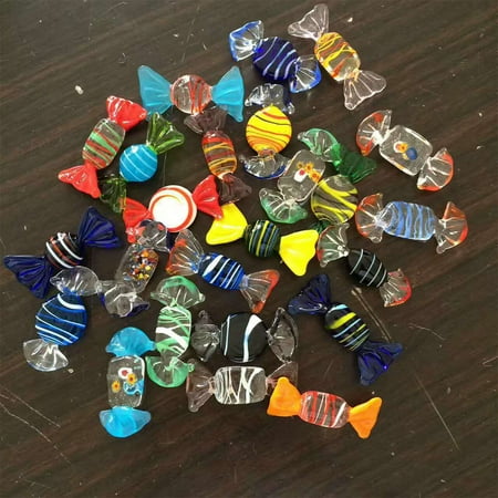 20pcs Vintage Murano Glass Sweets Candy Wedding Xmas Party Home Decorations (Best Candy Gifts Christmas)