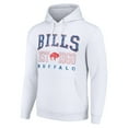thumbnail image 2 of Unisex Starter White Buffalo Bills Throwback Logo Pullover Hoodie, 2 of 3