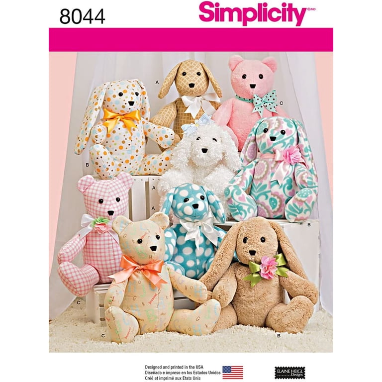 Stuffed Animal Sewing Patterns