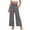 Z-Grey32, variant on JIAYUE Women's Pants Ankle Length Wide Leg High Waist Palazzo Summer Flowy Beach Trousers With Pockets Trendy Bottoms For Women