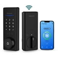 thumbnail image 4 of Philips Wi-Fi-Enabled Smart Door Lock Deadbolt with Palm Recognition, Matte Black, 4 of 9