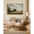 thumbnail image 6 of Drsoum Vintage Landscape 24x36in Natural Framed Canvas Wall Art Grassland Classic Wall Prints Farmhouse Bathroom Office Decor, 6 of 6